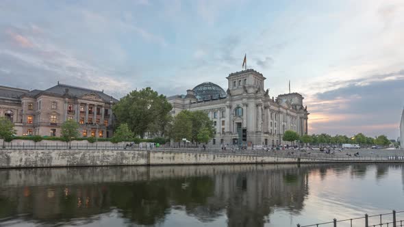 Reichstag Building in Berlin