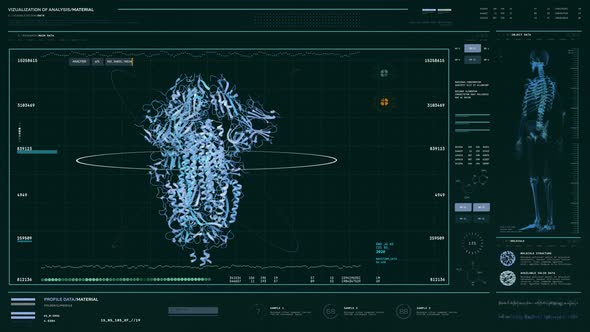 Scientific Microbiology Covid Research By Modern Medical Analysis Computer alt
