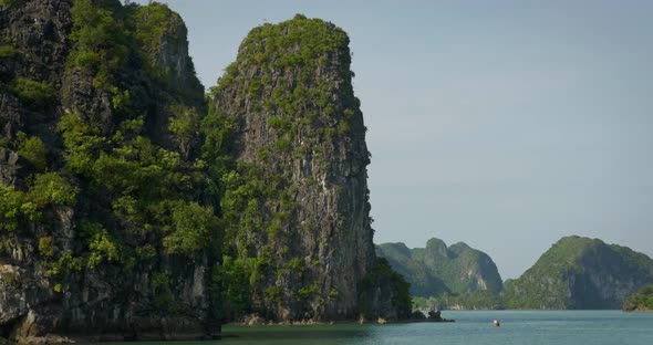 Tropical Islands of Halong Bay Vietnam