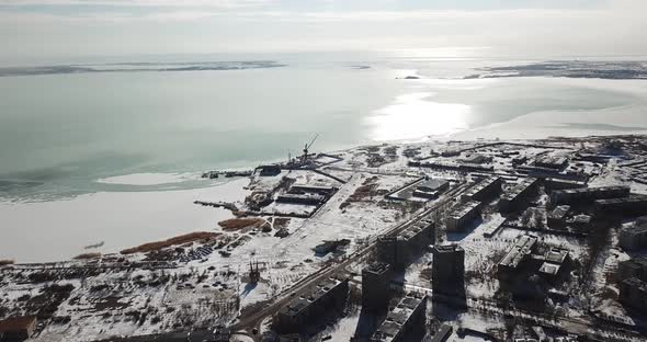 A Small Town on the Shore of Lake Balkhash