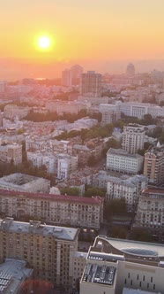 Ukraine Kyiv in the Morning at Sunrise