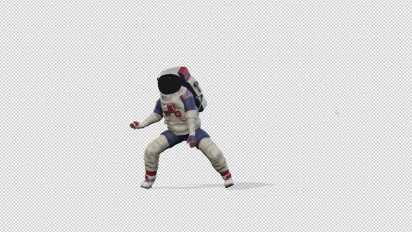 Astronaut Crazy  Dance