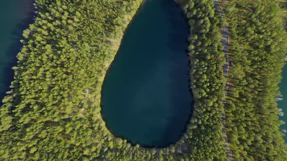 Lake and Forest in Finland