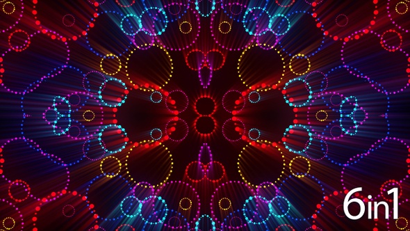 Vj Background Lights Loops