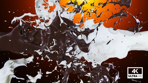 Milk & Chocolate Splash Collision alt