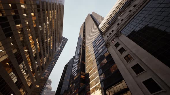 Modern City Architecture of Skyscrapper Against Sky alt