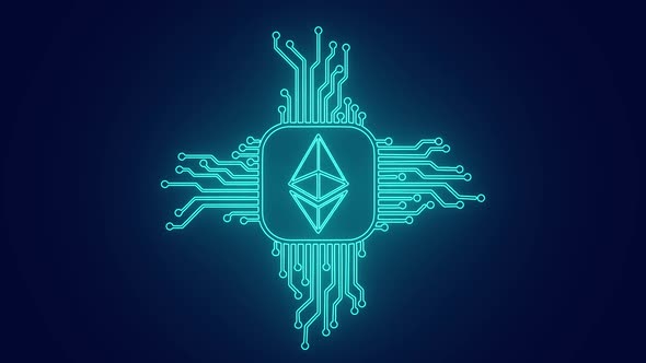 Ethereum cryptocurrency digital token