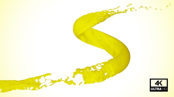 Vortex Splash Of Yellow Paint V6 alt