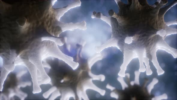 Loop Rotation of Coronavirus COVID-2019 alt