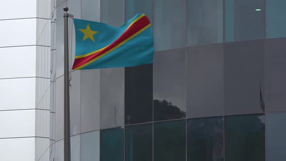 Democratic Republic Of The Congo  Flag  Background 2K