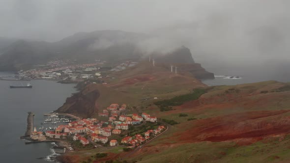 Cityscape of Funchal, Madeira, Portugal.