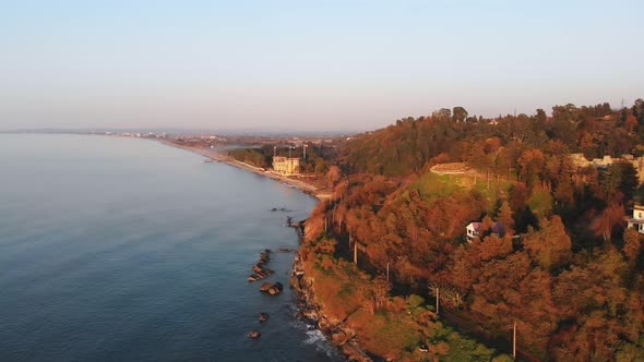 Kobuleti Beach In Georgia