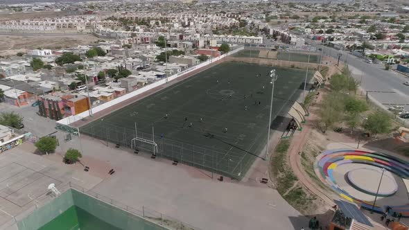 Aerial View of Ciudad Juarez