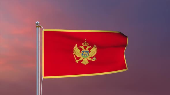 Montenegro Flag