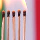 Stay at home, stop Coronavirus epidemic. Burning matches on Italy flag background. - VideoHive Item for Sale