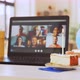 Laptop with People Having Virtual Birthday Party - VideoHive Item for Sale