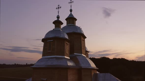 Amazing Orthodox Historical Church and Twililght
