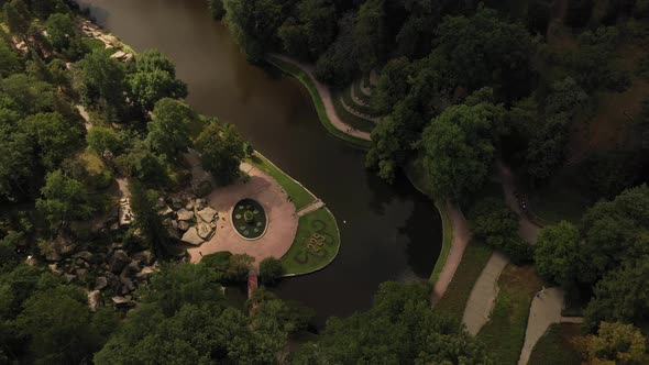 Sofiyivsky Park in Uman, Ukraine