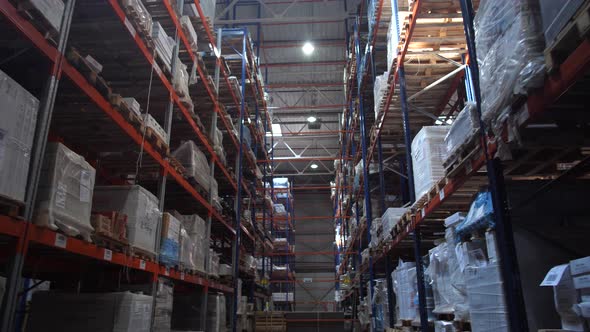 Huge Logistic Warehouse