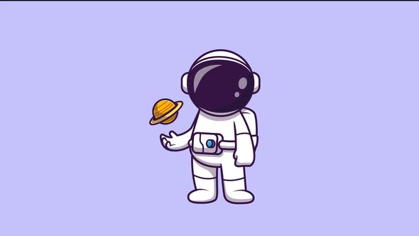 Astronout animation