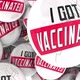 I Got Vaccinated Vaccine Protection From Disease Virus Buttons Pins 3d Animation - VideoHive Item for Sale