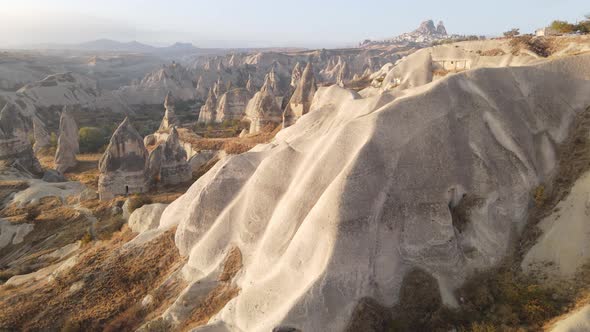 Aerial View Cappadocia Landscape