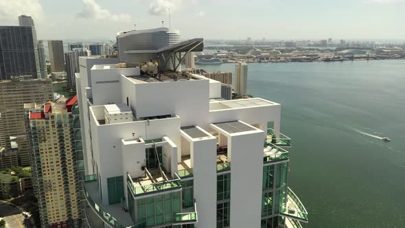 The Club At Brickell Bay Condominium Aerial Video