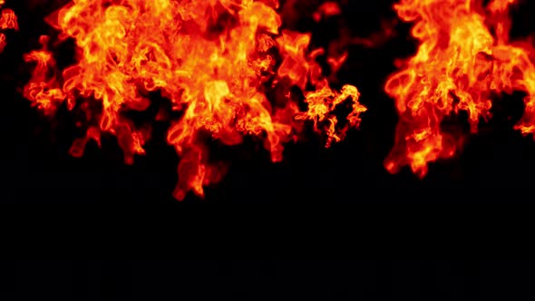 fire transitions Isolated by Alpha channel ( transparent background ) alt