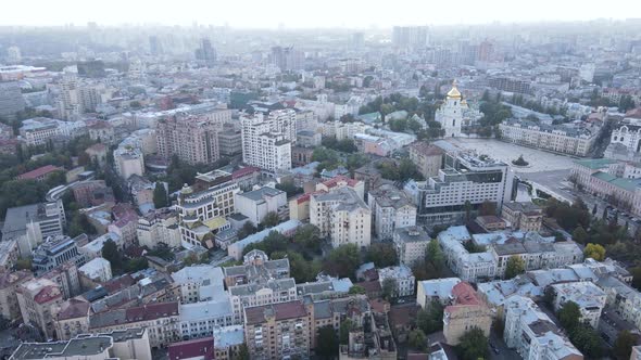 Kyiv - the Capital of Ukraine. Aerial View. Kiev