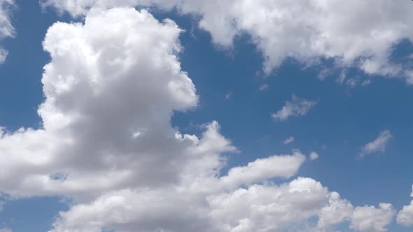 Cloudy Blue Sky Timelapse