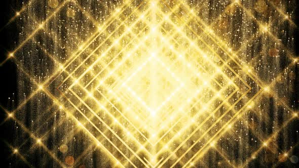 Gold Glitter And Reflection Lights 08 HD alt