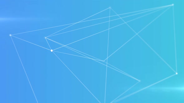 Digital generated video of geometric line  alt