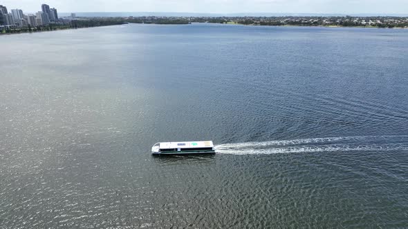 4K Drone Swan River Ferry