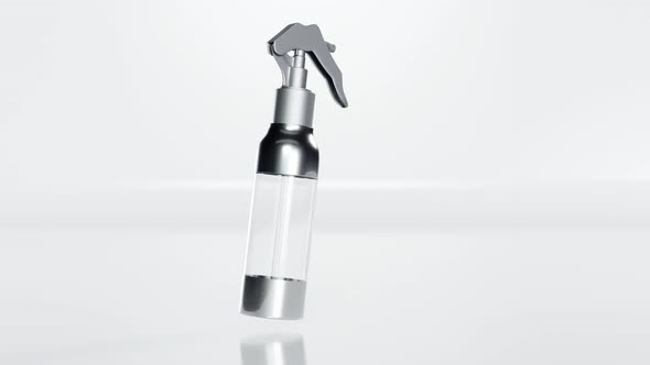 Instant antiseptic hand sanitizer mist spray, antibacterial alcohol liquid