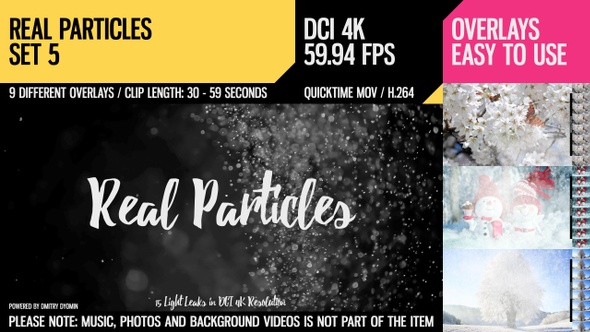 Real Particles (4K Set 5)