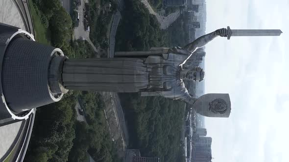 Motherland Monument in Kyiv Ukraine