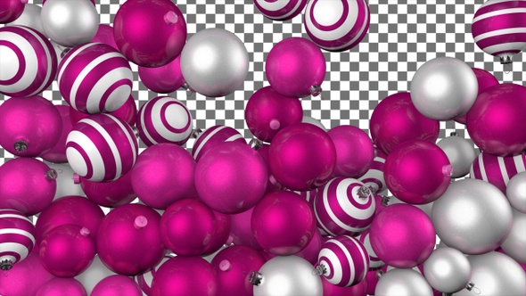 Christmas Balls Transition - Pink White alt