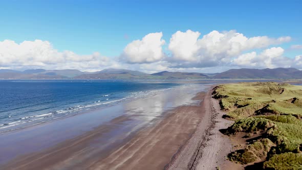 Beautiful Rossbeigh Beach in Ireland on a Sunny Day