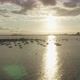 Warm Sunny Drone Cinematic Footage Beach Melbourne City St Kilda - VideoHive Item for Sale