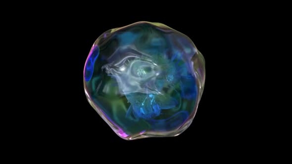 Soap Bubble Solidifying