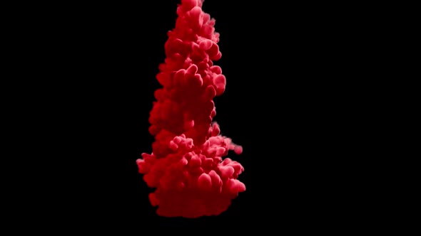 Falling Ink  Red alt