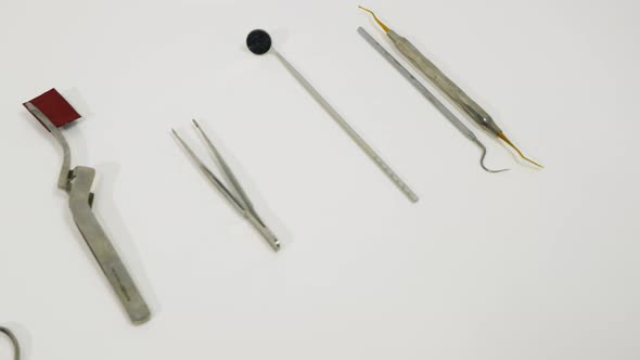 Various dental instruments