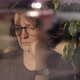 Young Sad Emotionless Woman in Glasses Staring Straight Before One Feeling Depressed - VideoHive Item for Sale