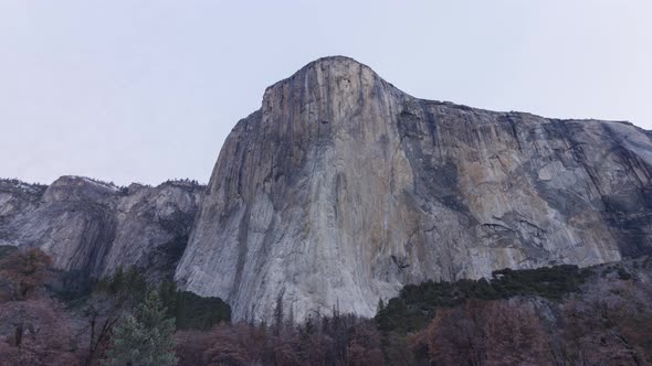 Mount El Capitan in the Morning. California, USA