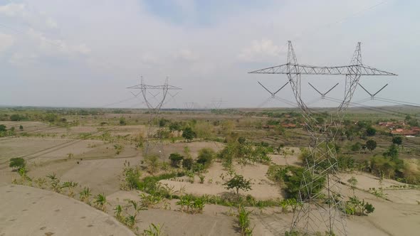 High Voltage Power Line