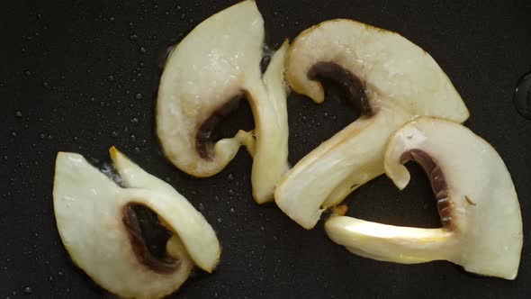 Frying Champignon