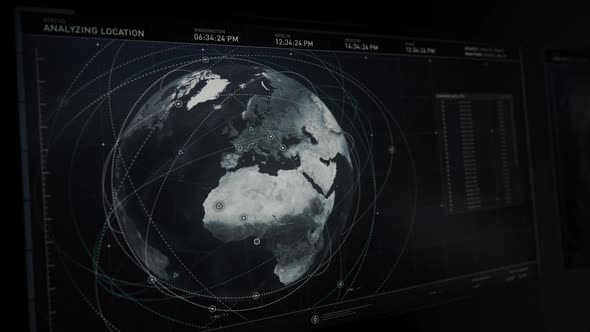 Observing Satellites Data About France And Getting Live Image Of Air Base alt