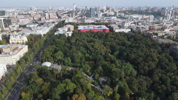 Kyiv - the Capital of Ukraine. Aerial View. Kiev