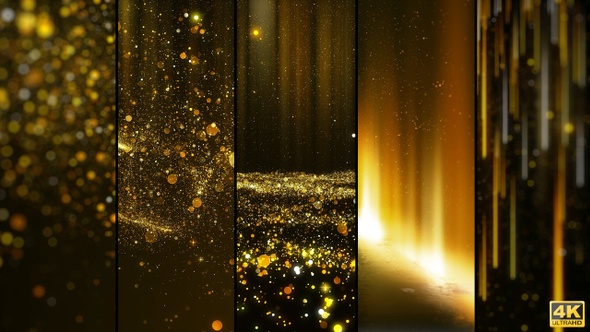 Gold Particle Backgrounds