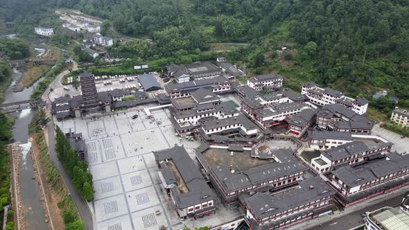 Zhangjiajie City Buildings